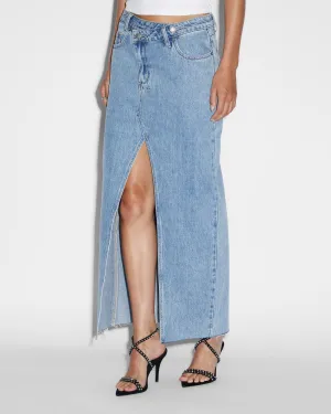 Bartack Stitching Smart Casual Spring Mood Formal RELAX MAXI SKIRT AUTHENTIK