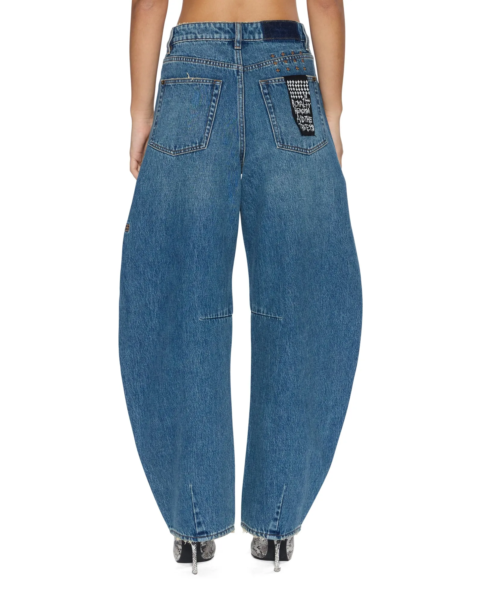 Chill Mode Stretch Classic Gym Ready BARREL JEAN AGED
