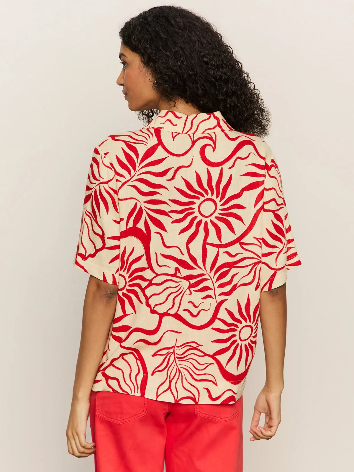 Long Lasting Color Summer Comfort Relaxed Vacation Shirt Sunny Riviera