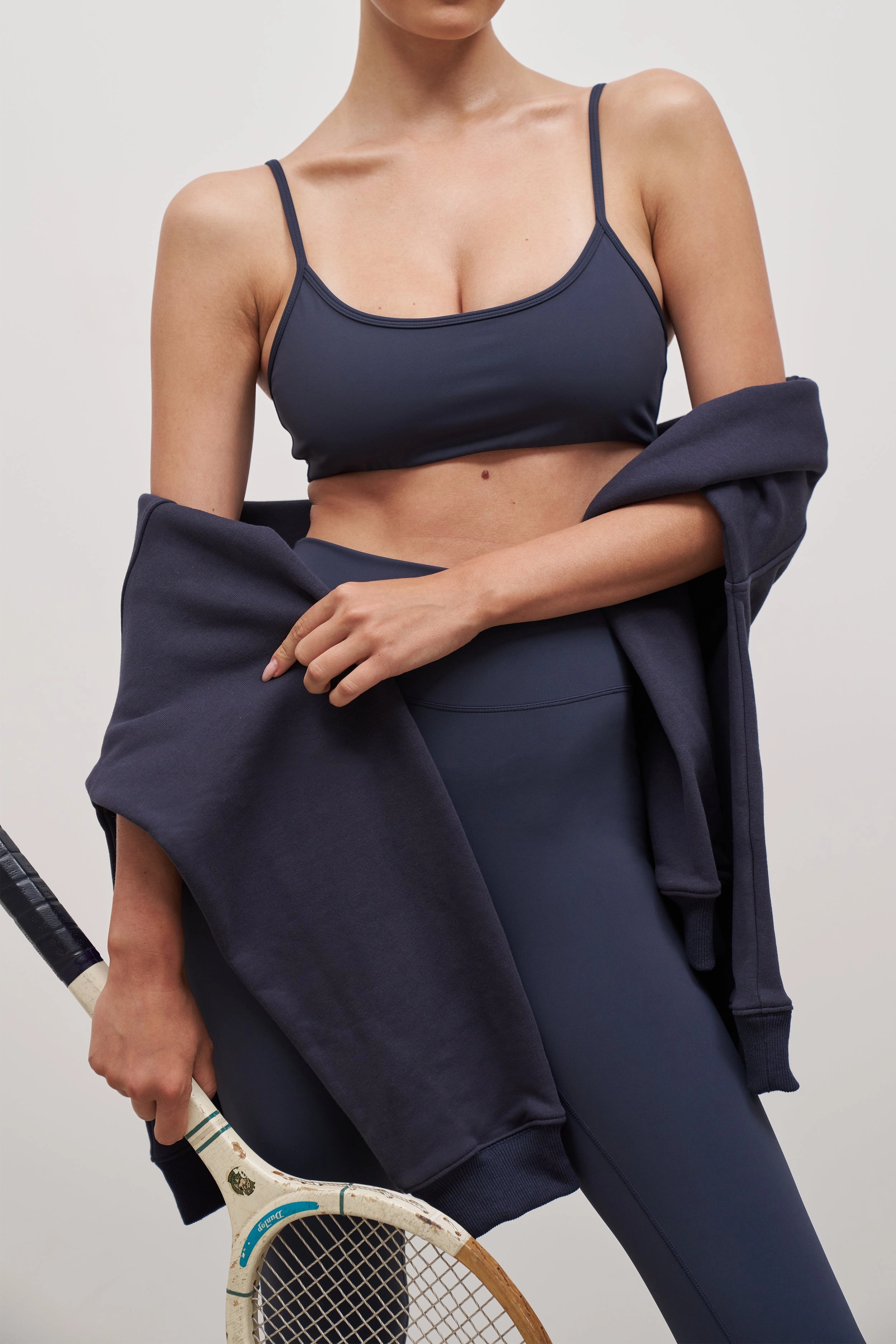 EcoFriendly Material Base Sculpting Cami Bra - Midnight Blue