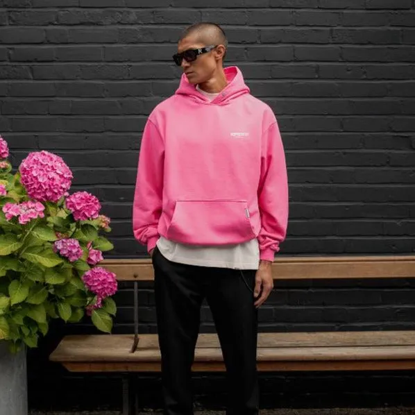 Represent Owners Club Logo Hoodie Bubblegum