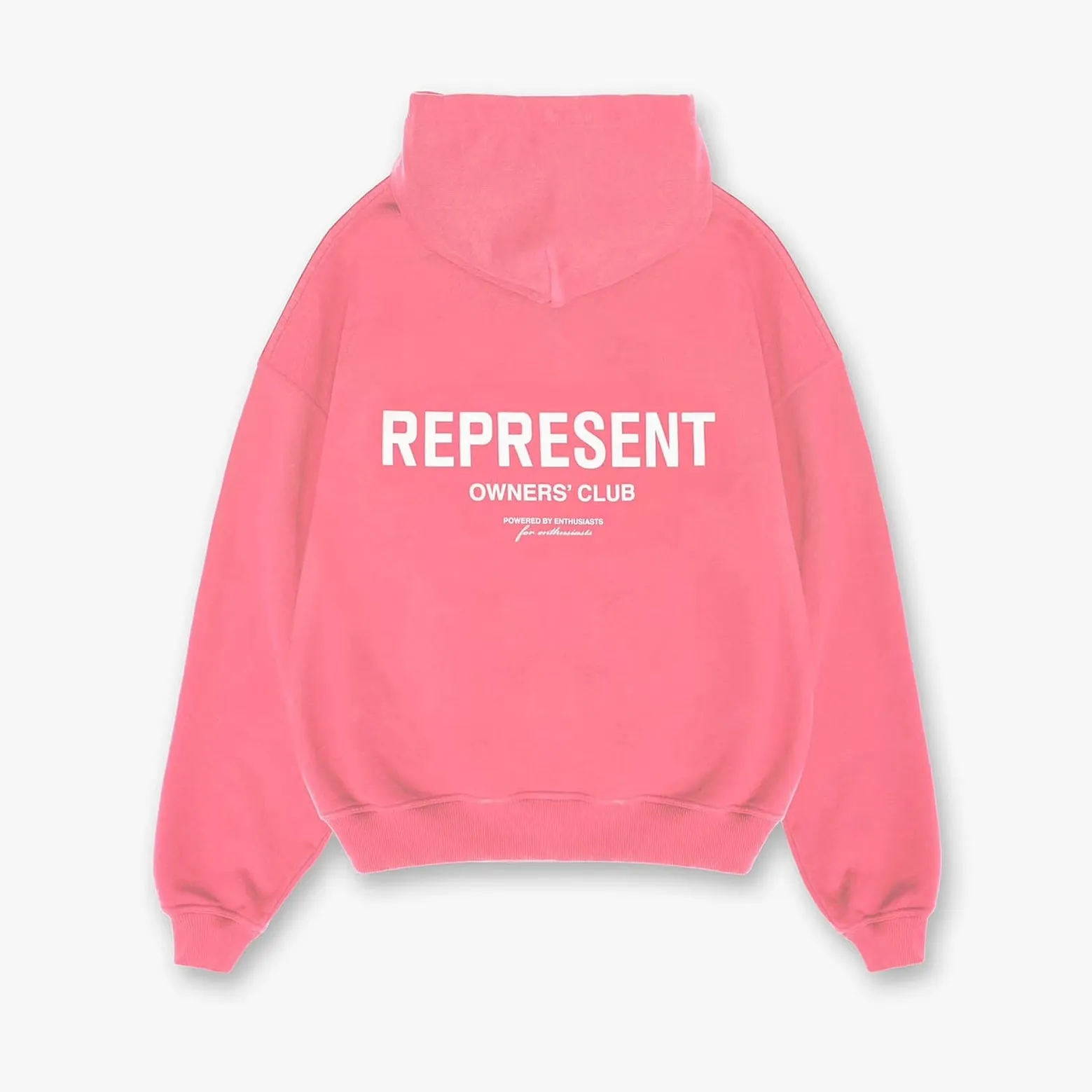 Represent Owners Club Logo Hoodie Bubblegum