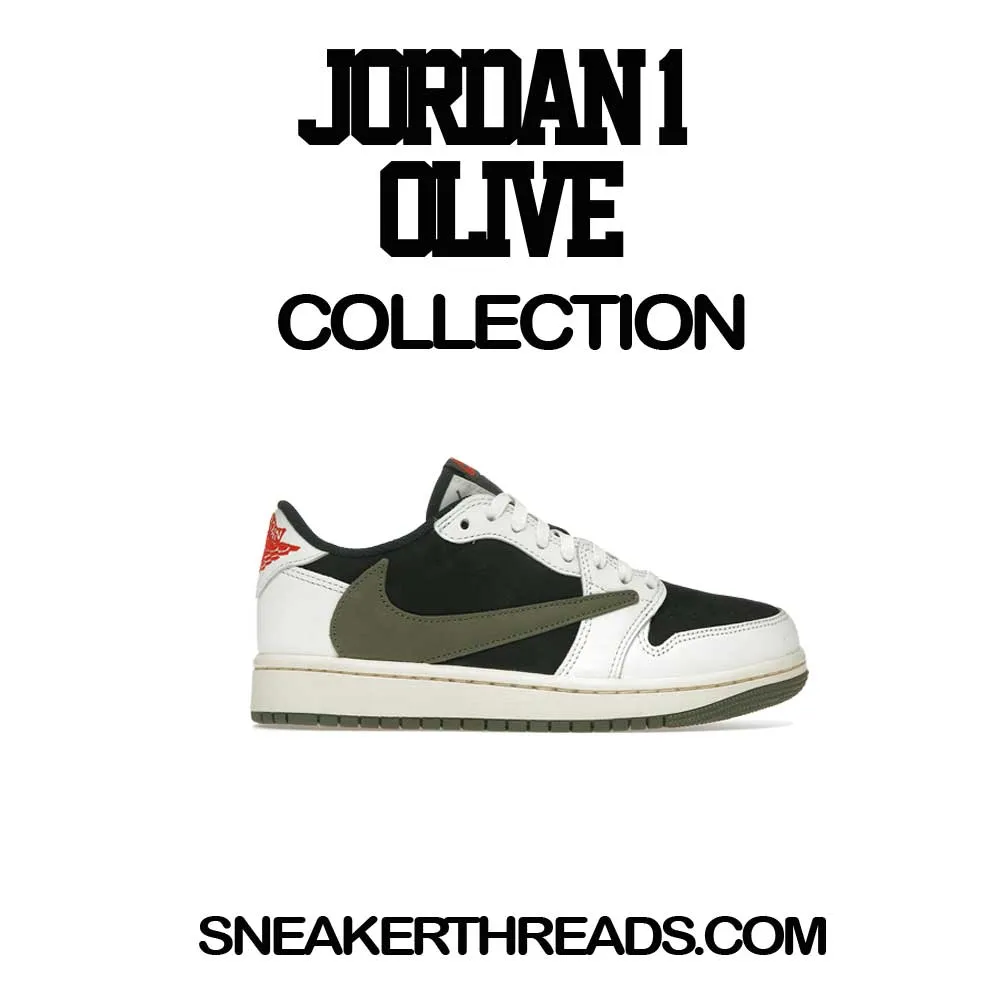Retro 1 Olive Fly Hustle Ringer Shirt