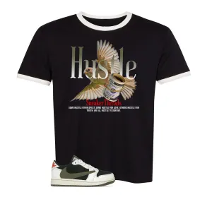 Retro 1 Olive Fly Hustle Ringer Shirt