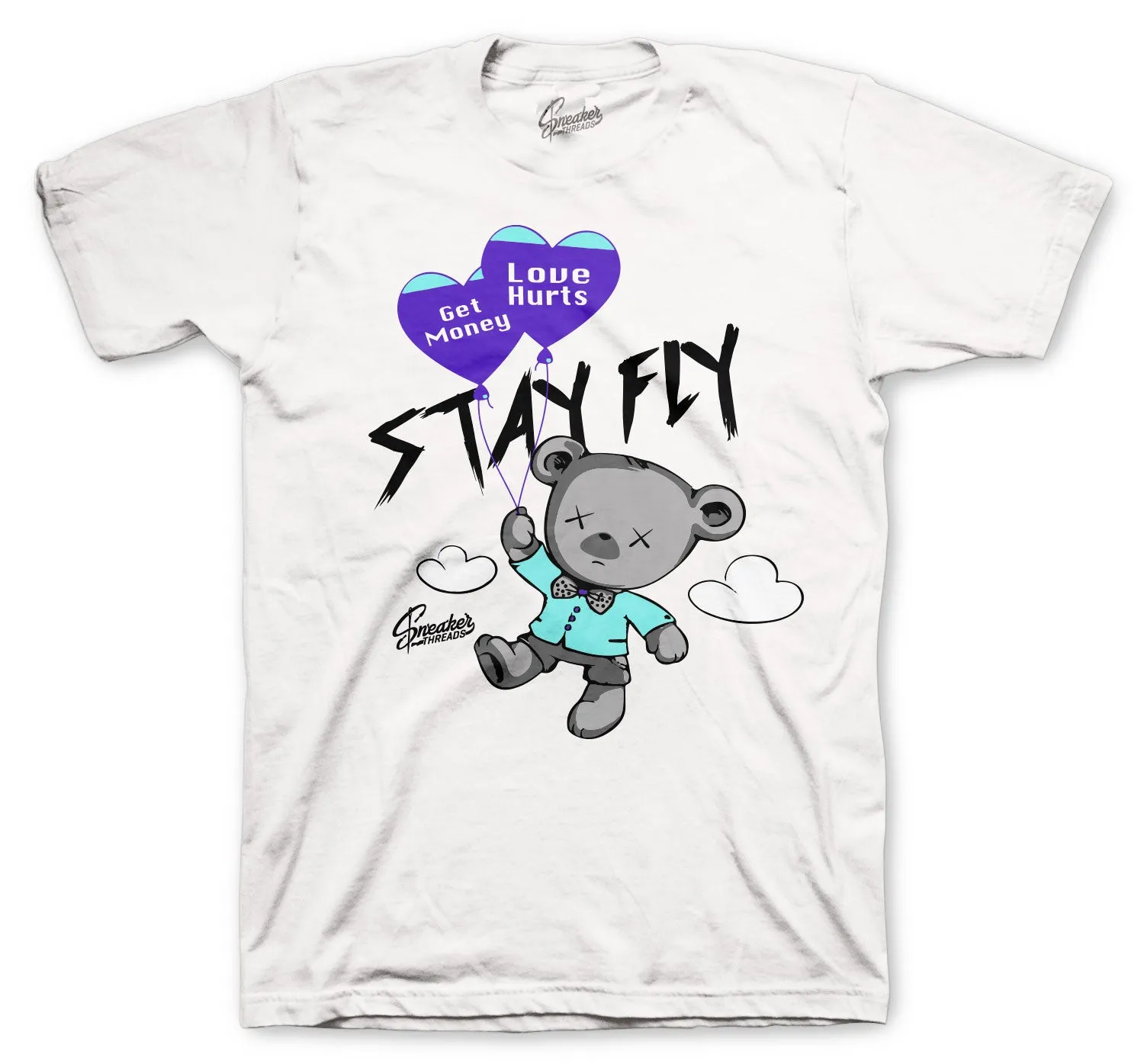 Retro 1 Tie Dye Money Over Love Shirt