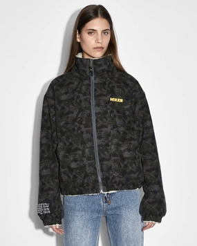 REVERSIBLE PUFFER JACKET CAMO / ECRU Cruise