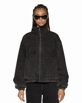 REVERSIBLE PUFFER JACKET NOIR KRAFTWERK/BLACK Fast Fit Keychain
