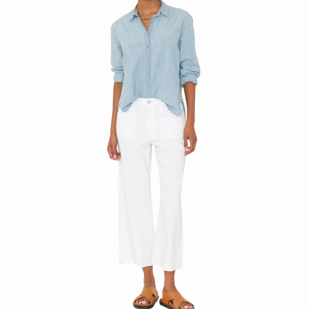 Hidden pockets Stain Resistant Weave Rianna Pant