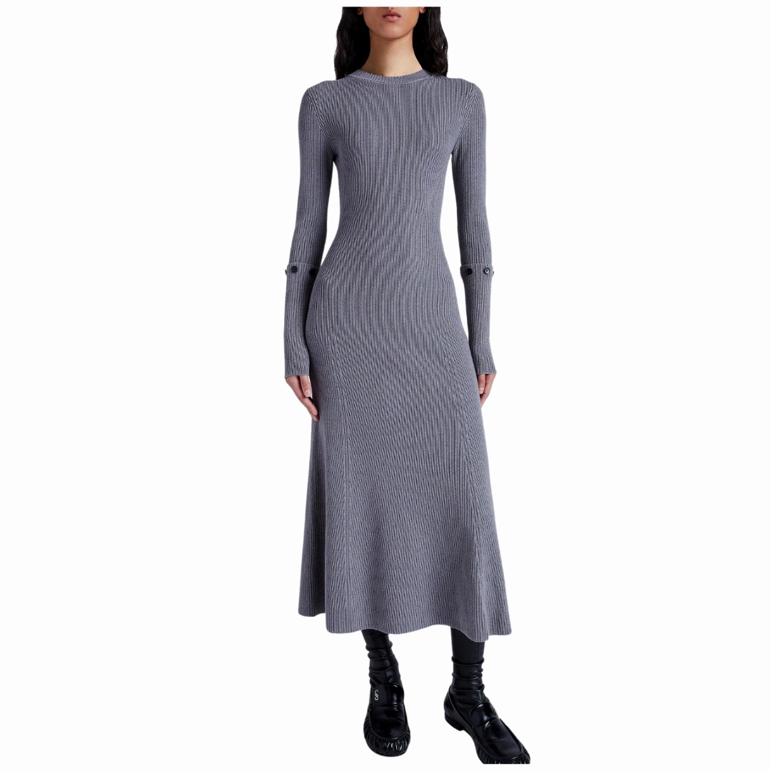 Rib Knit Jocelyn Dress Summer Wardrobe Layered Look