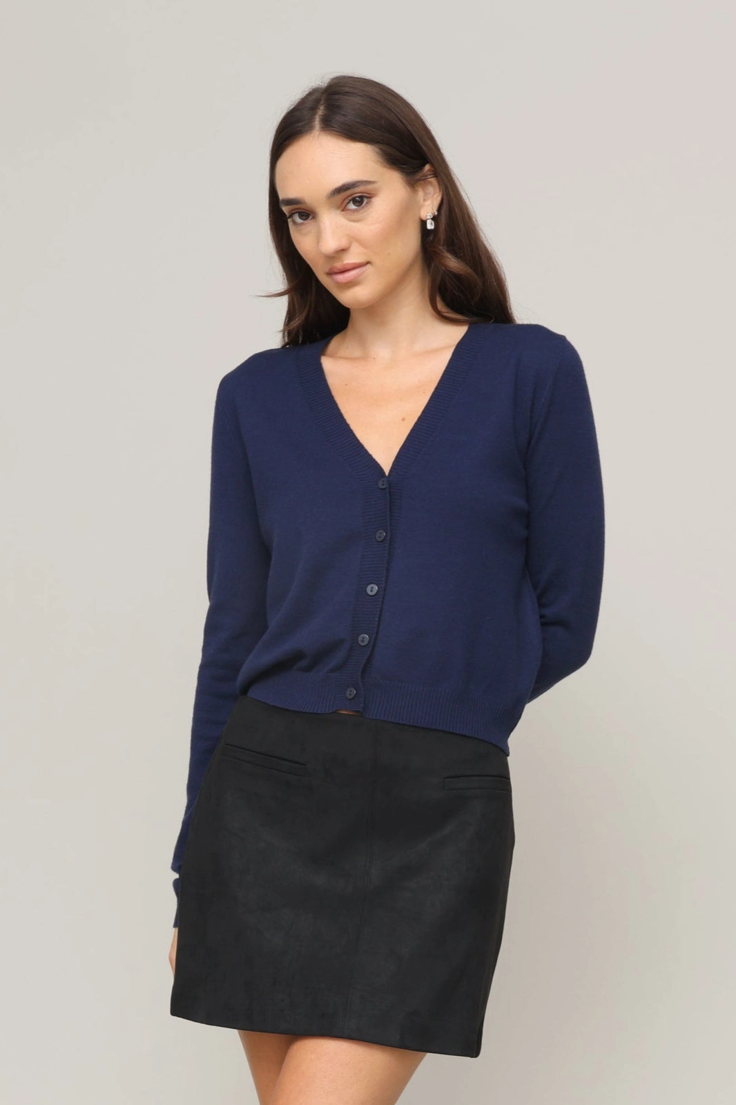 Dumbo V Neck Cardigan Home Trend