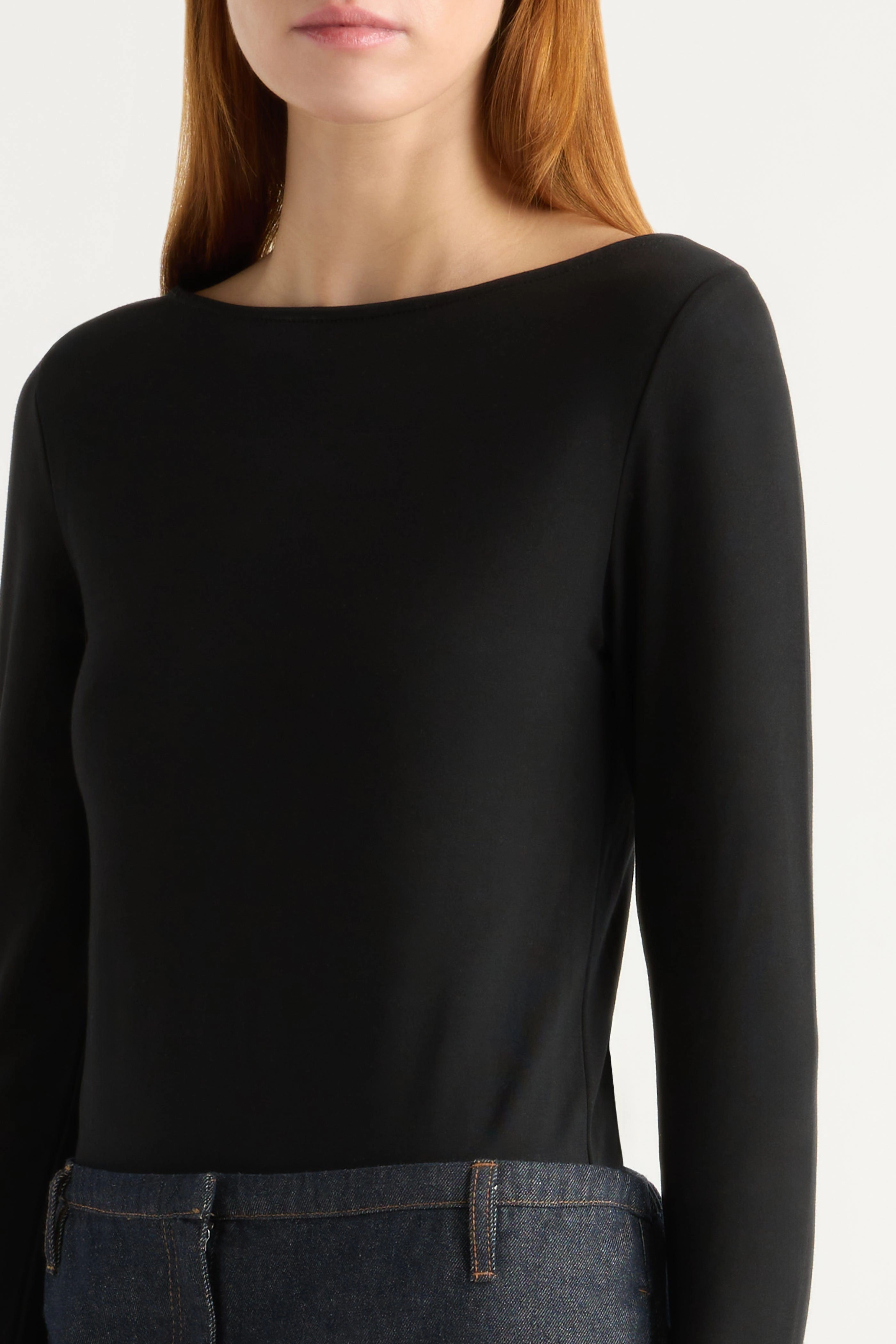 Water resistant coating Lainey Organic Cotton Slit-Neck Tee