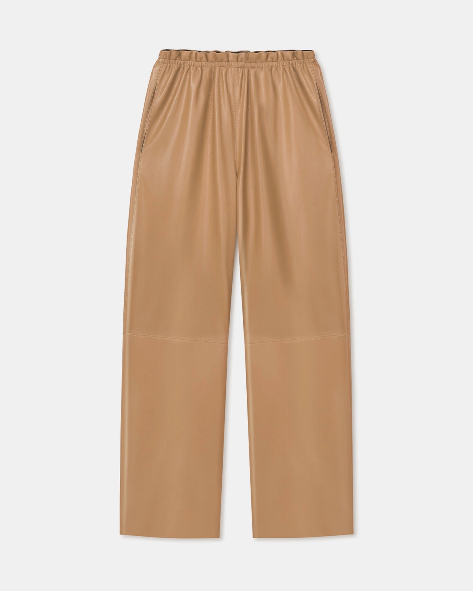 Geb - Okobor? Alt-Leather Pants - Oak Tapered Look Sport Wear Fit