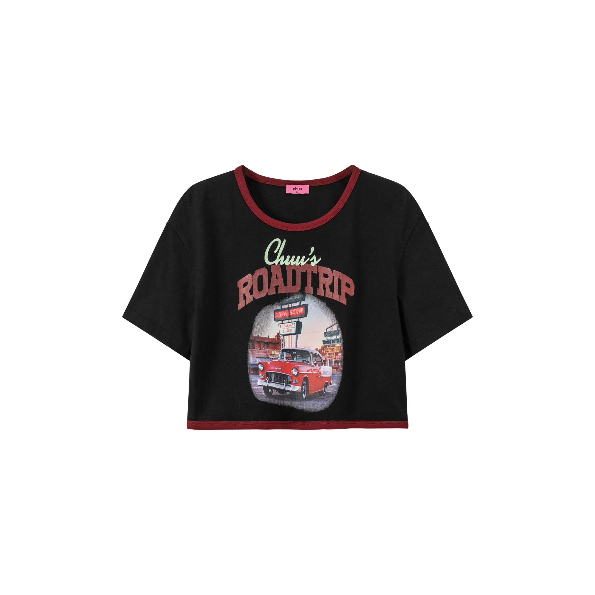 Road Trip Cropped T-Shirt