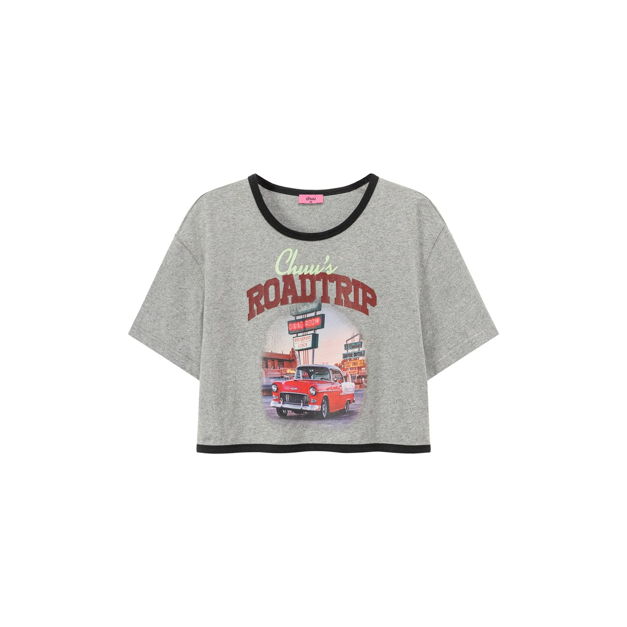 Road Trip Cropped T-Shirt