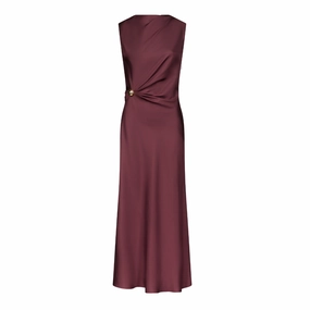 Playful design piece Soft Volume Roan Silk Dress