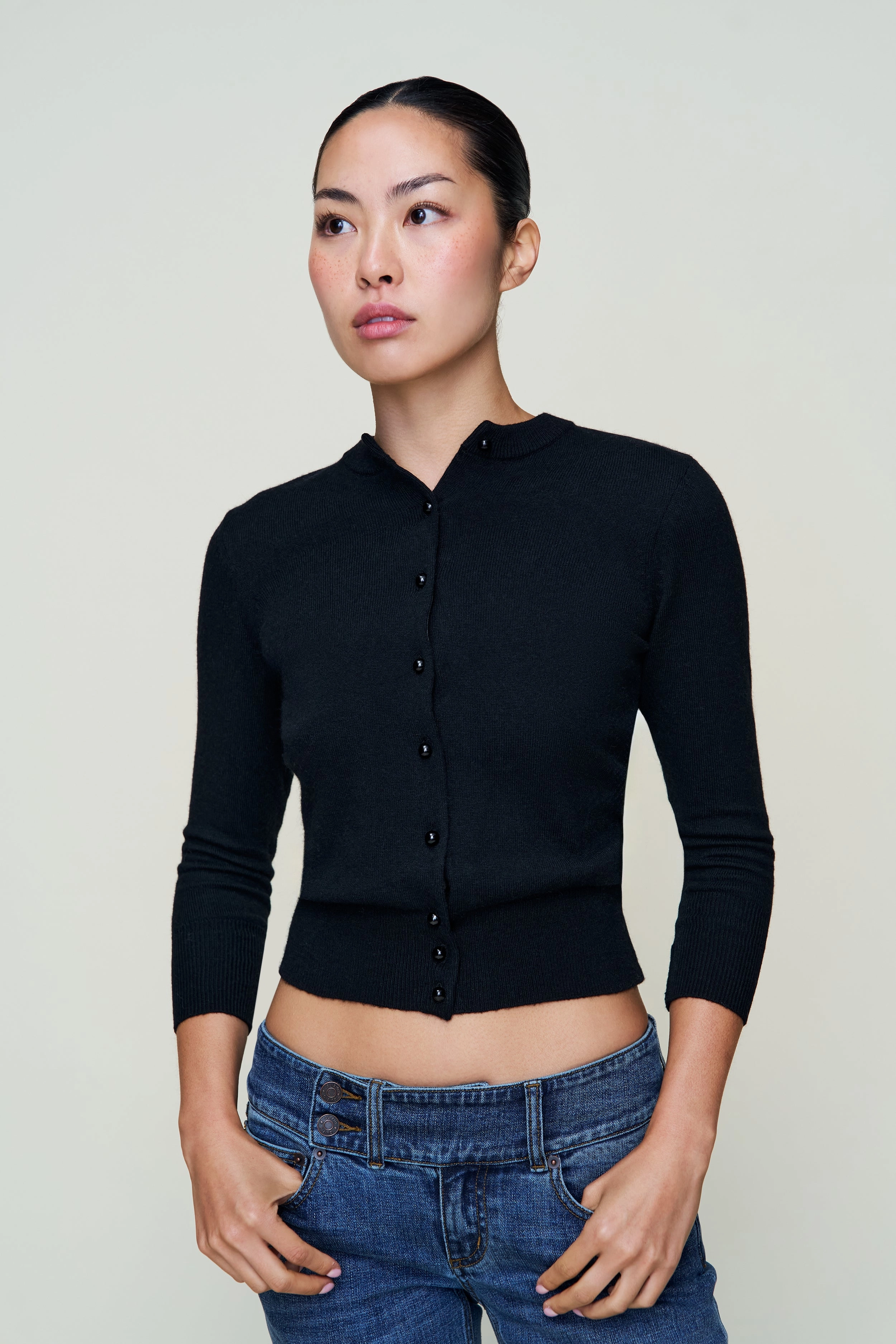 Basic Style Emelie Wool Cardigan