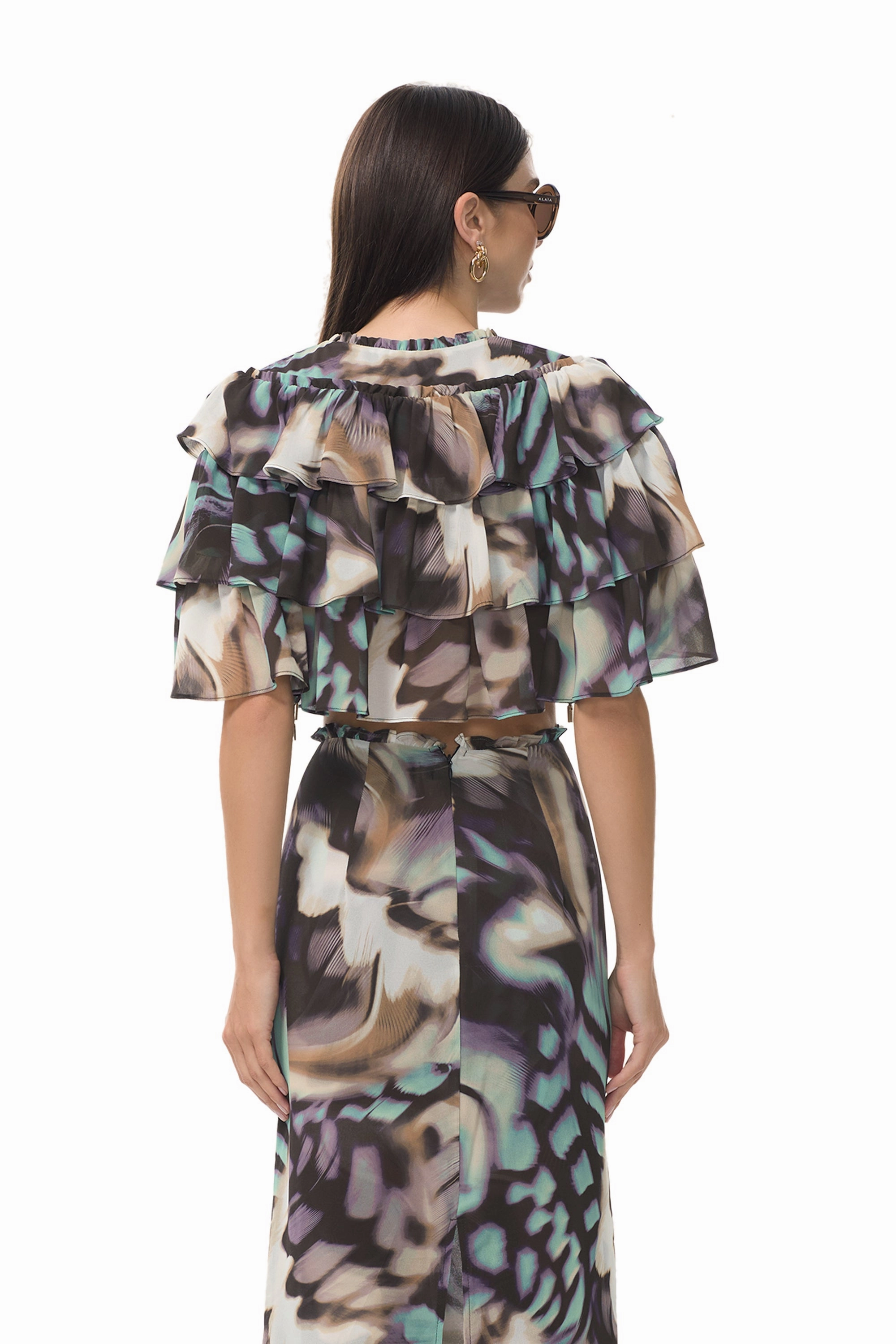 Stay Cool Technology Manon Top - Feather Swirl