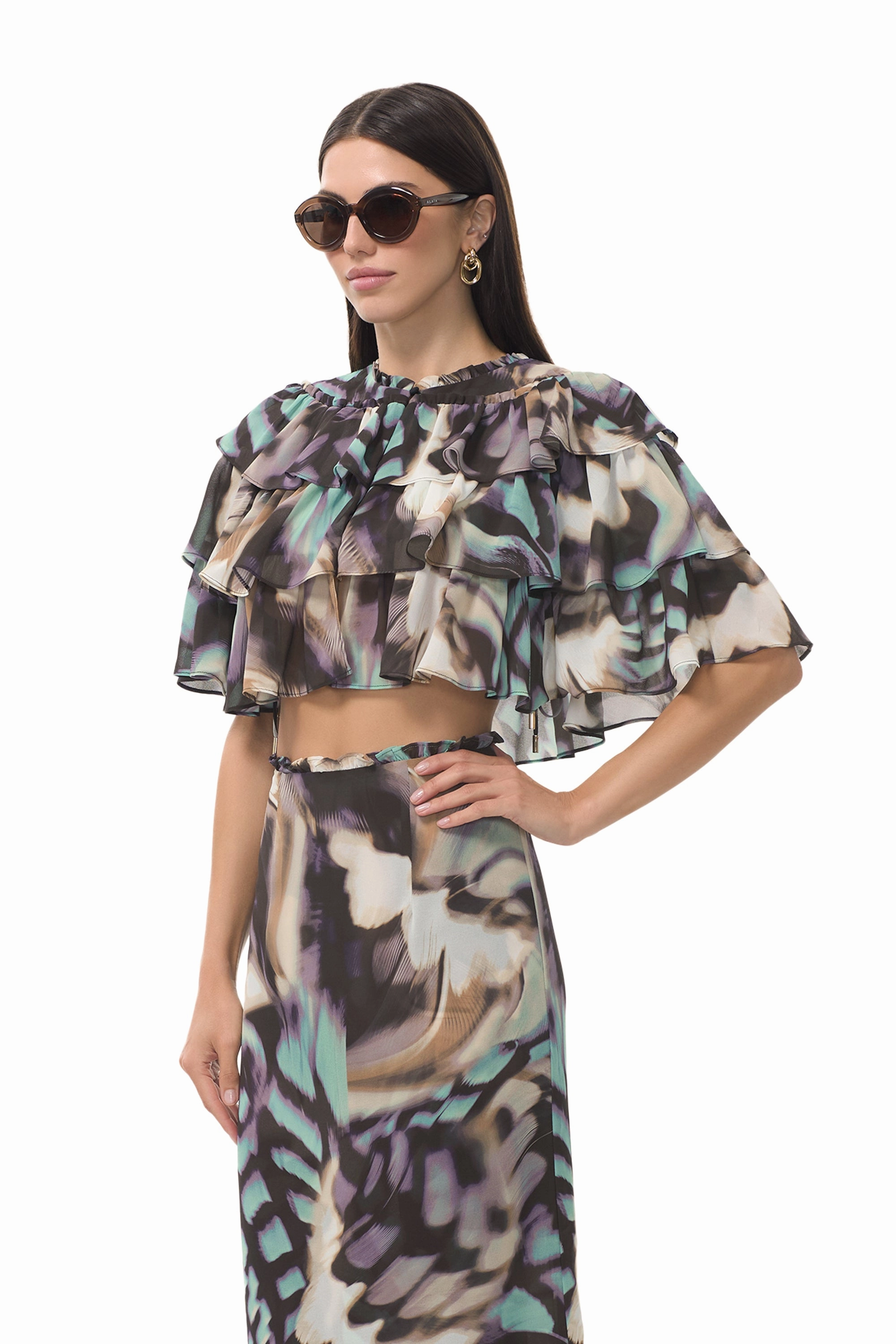 Everyday Look FrictionResistant Edges Manon Top - Feather Swirl