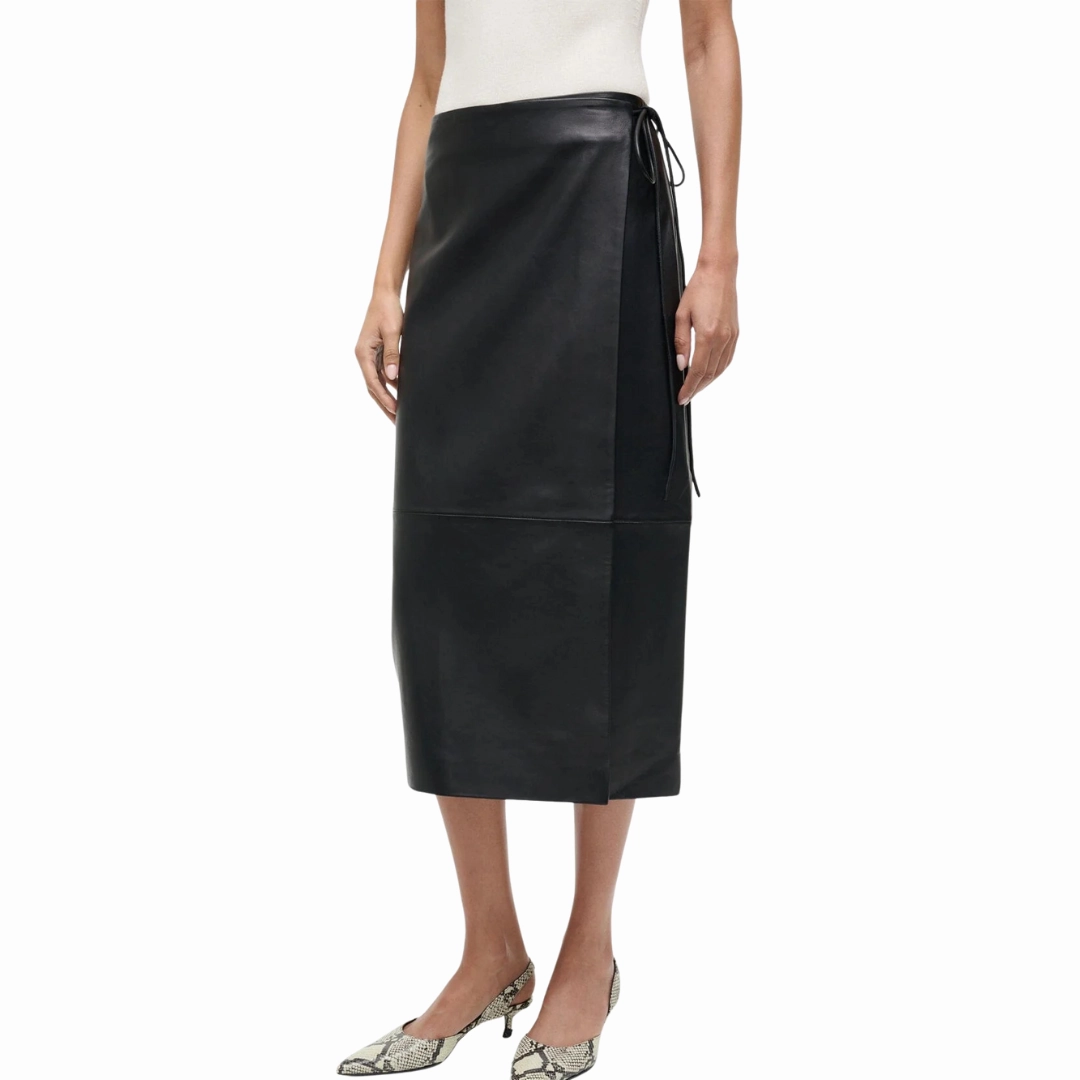 Roman Leather Skirt Comfortable Feel