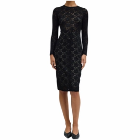 Cate Lace Dress Snap-Closure Tulle Flow