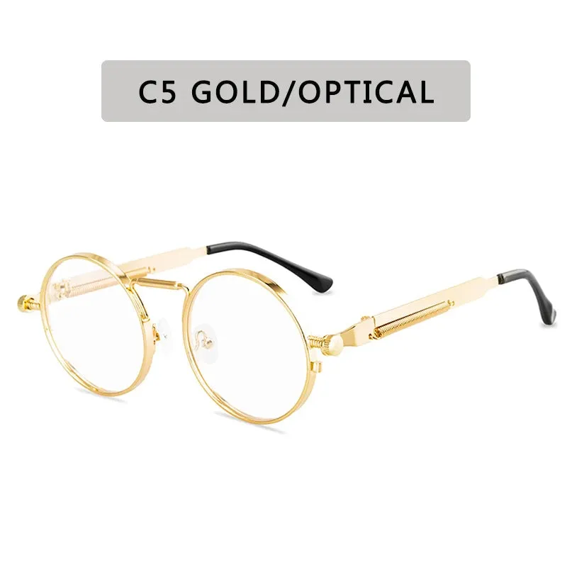 Round Metal Frame Sunglasses