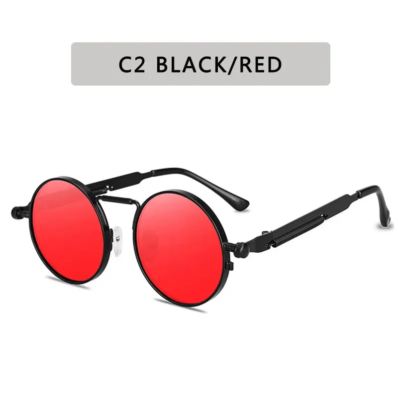 Round Metal Frame Sunglasses