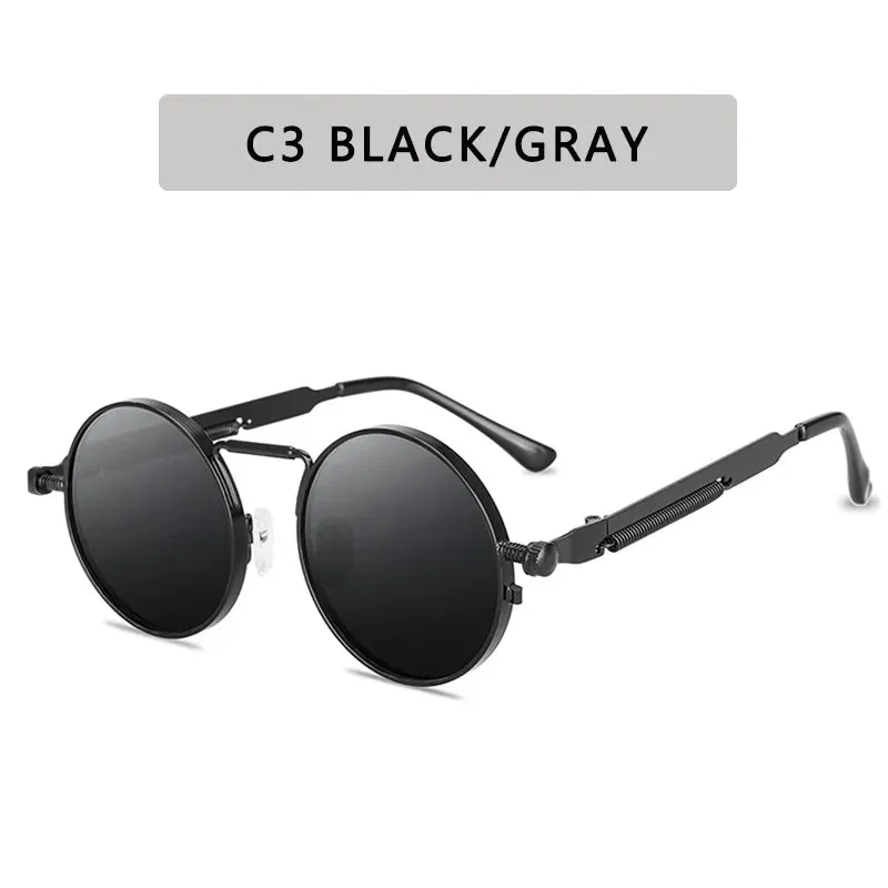 Round Metal Frame Sunglasses