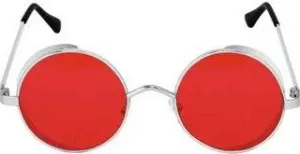 Round Sunglasses (For Men & Women, Red)