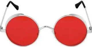 Round Sunglasses (For Men & Women, Red)