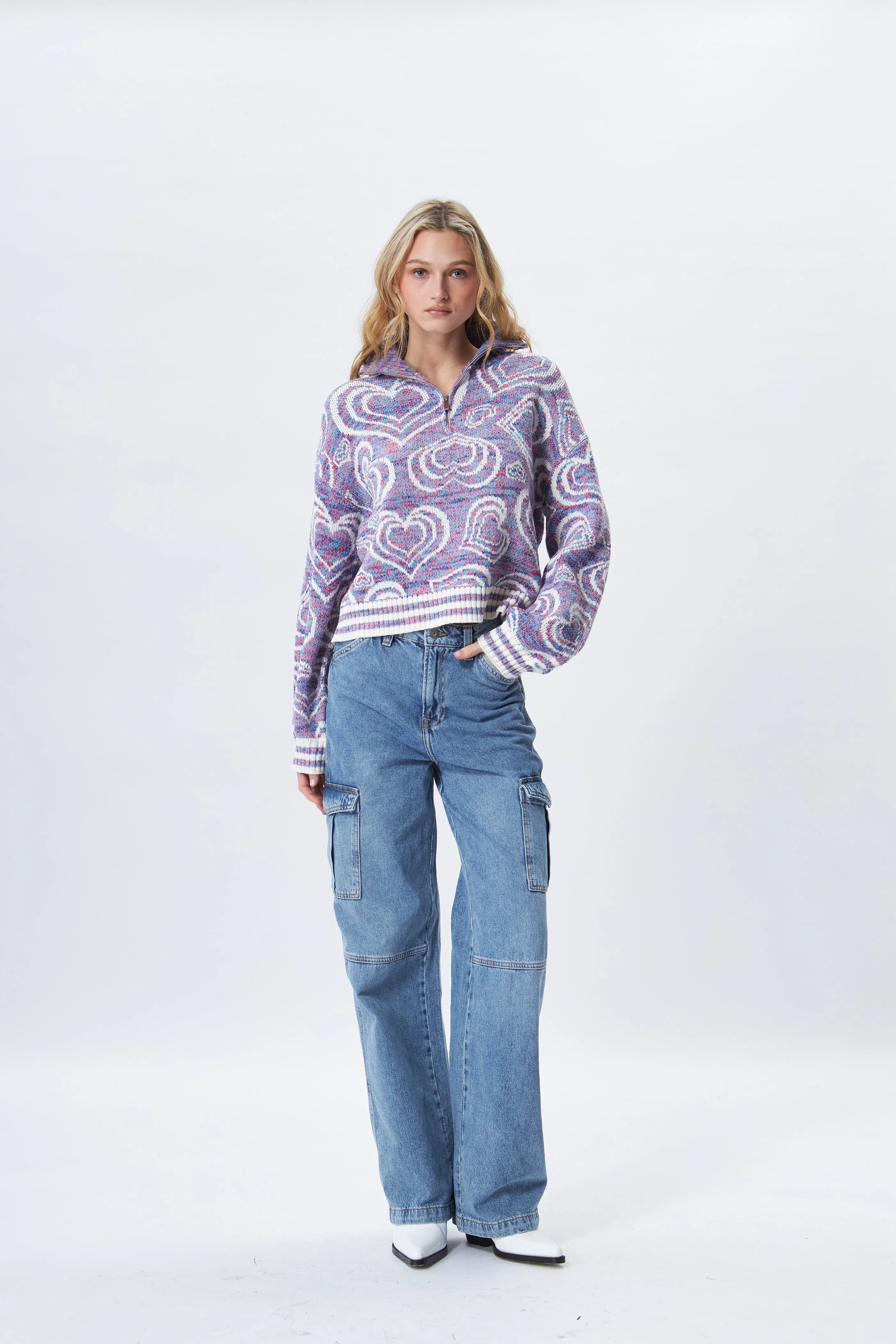 ROYCE SWEATER - PURPLE RHAPSODY