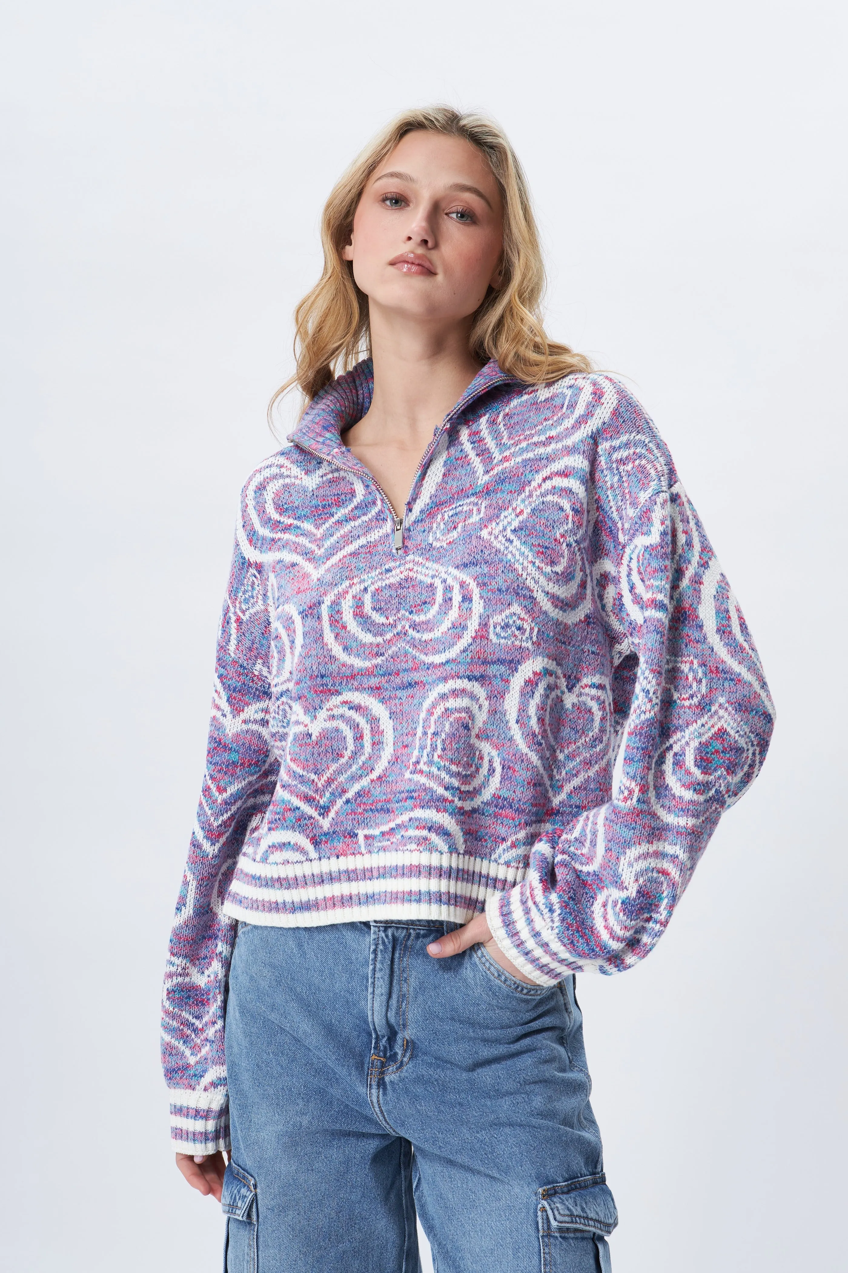 ROYCE SWEATER - PURPLE RHAPSODY