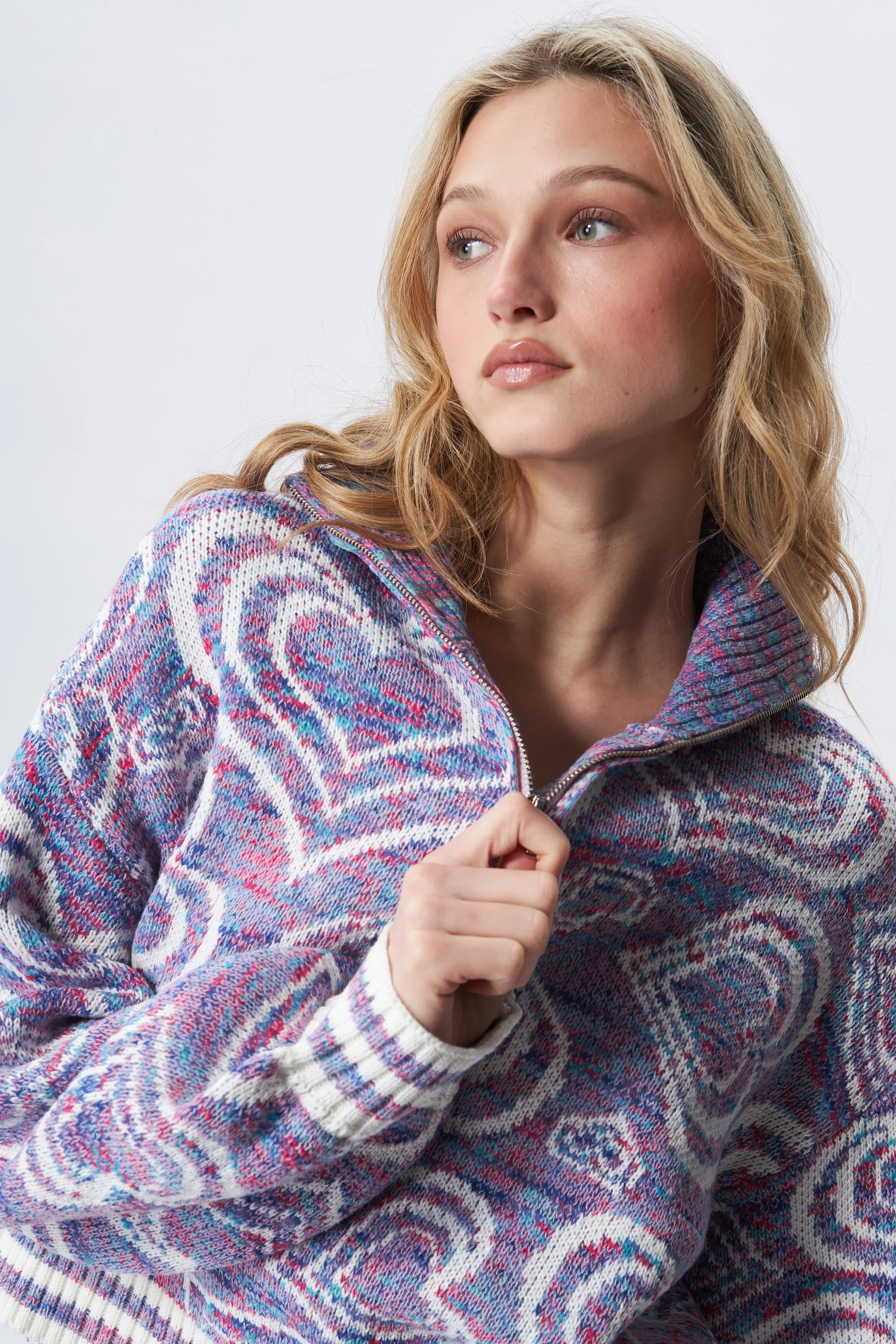 ROYCE SWEATER - PURPLE RHAPSODY