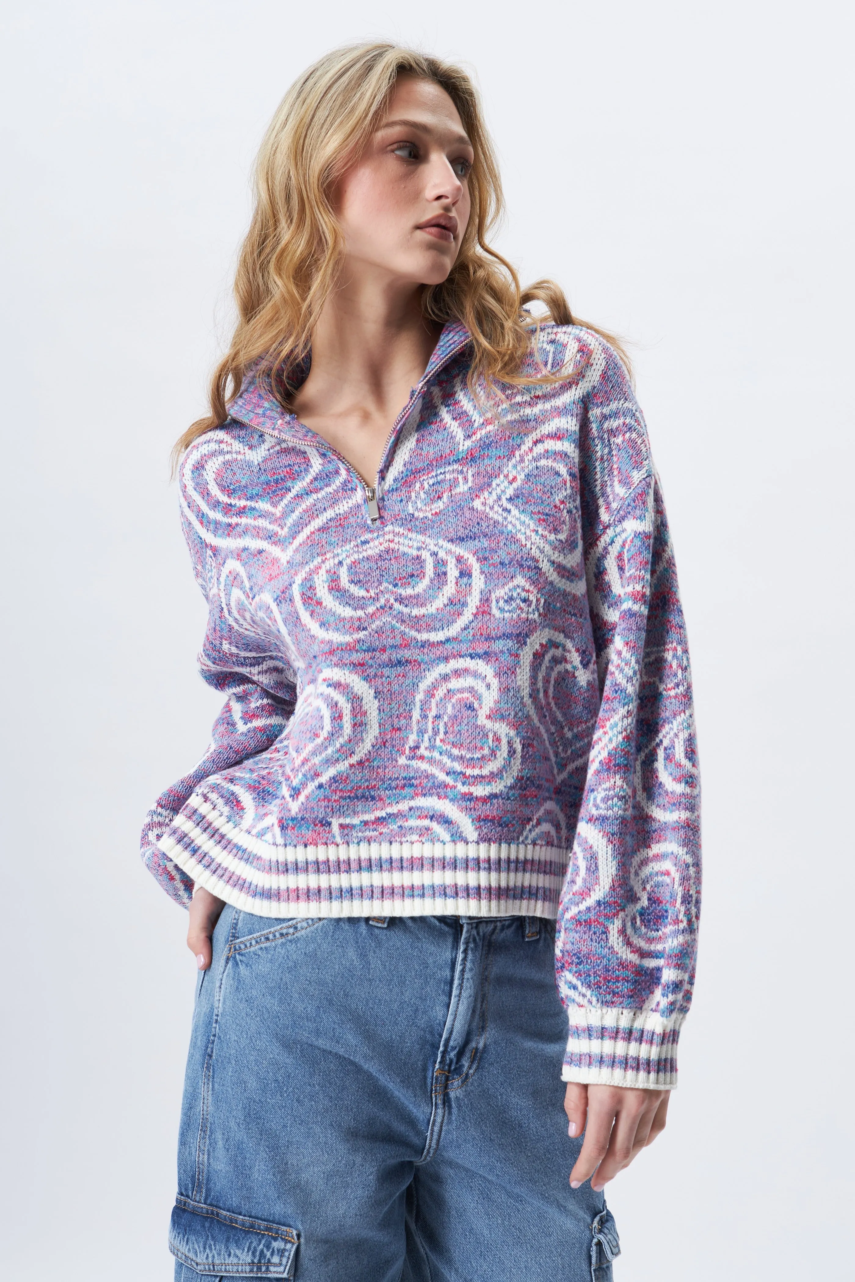 ROYCE SWEATER - PURPLE RHAPSODY