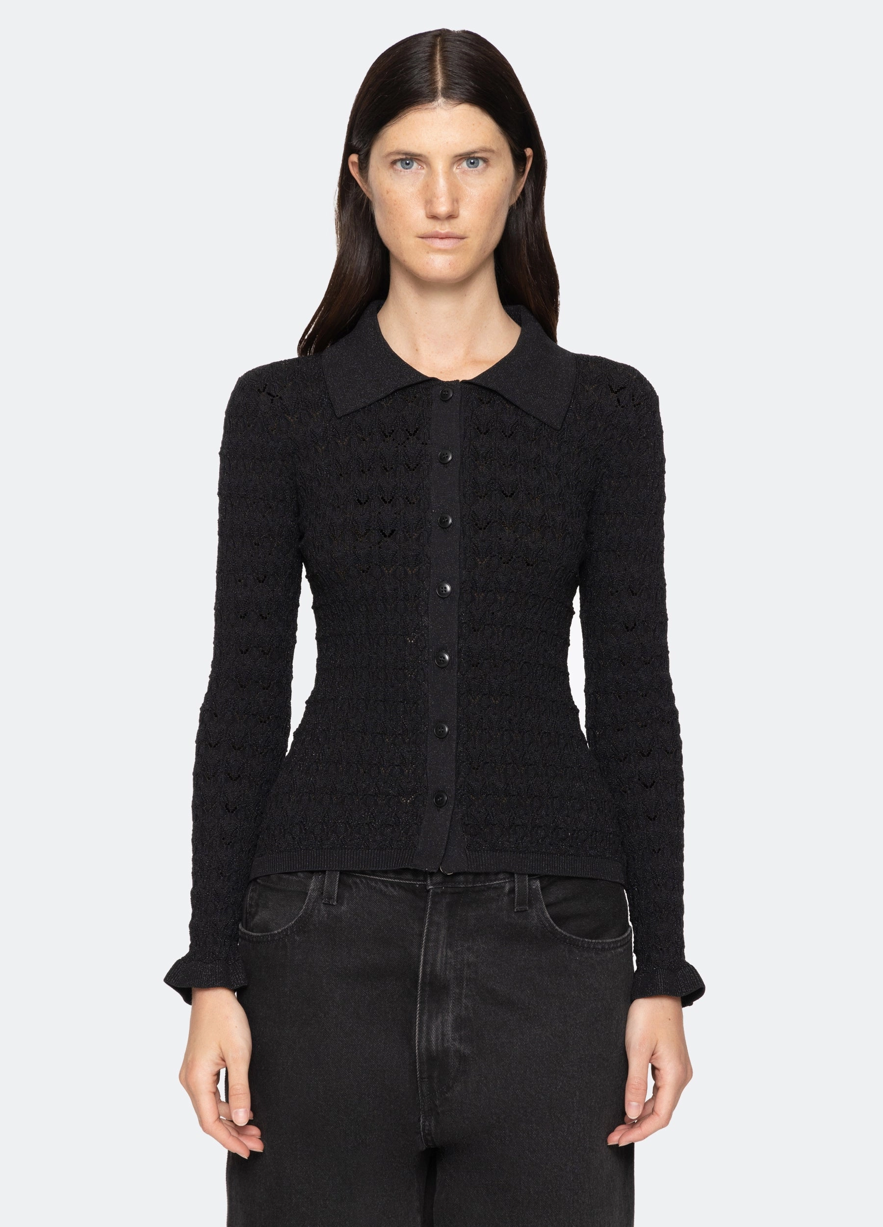 DoubleStitching Casual dress Ruby Cardigan