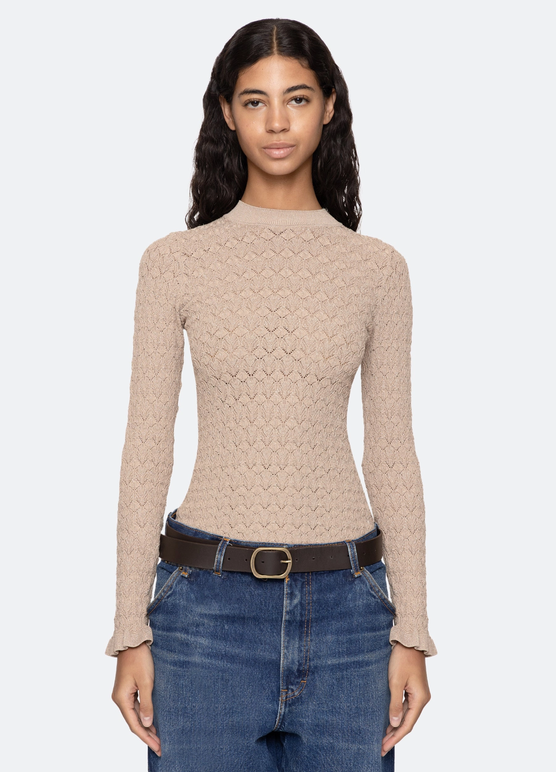 Ruby L/S Top Relaxed Top NonChafe Lining