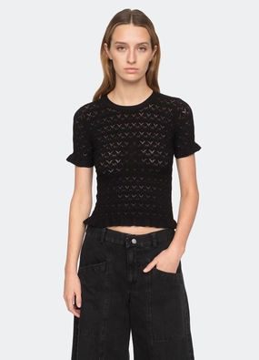 Breathable Linen Blend AirflowVents Rue S/S Sweater