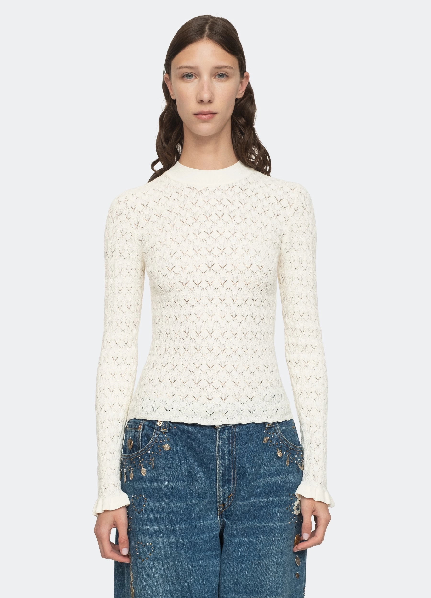 Moisture Management Fabric UltraLightweight Rue Sweater