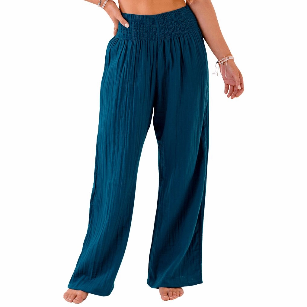 Core Fit Design Pacific Wide Leg Cotton Pants