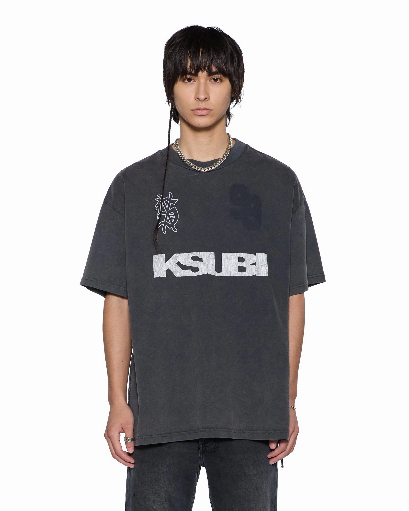 Lightweight Wear Seam Free Edging RUGGED EKCESS SS TEE BLASTED BLACK