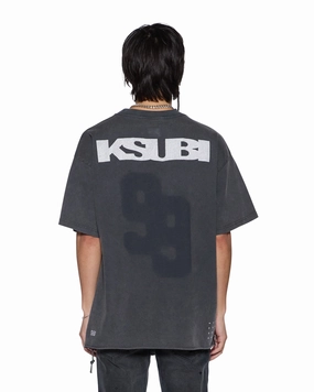Comfy Top RUGGED EKCESS SS TEE BLASTED BLACK