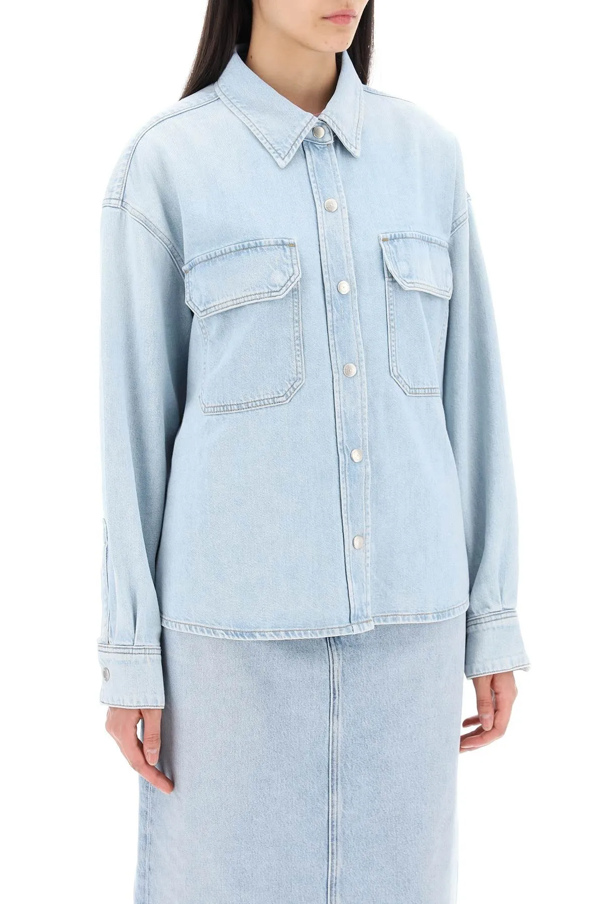 s denim shirt A7299 1523 TENSION