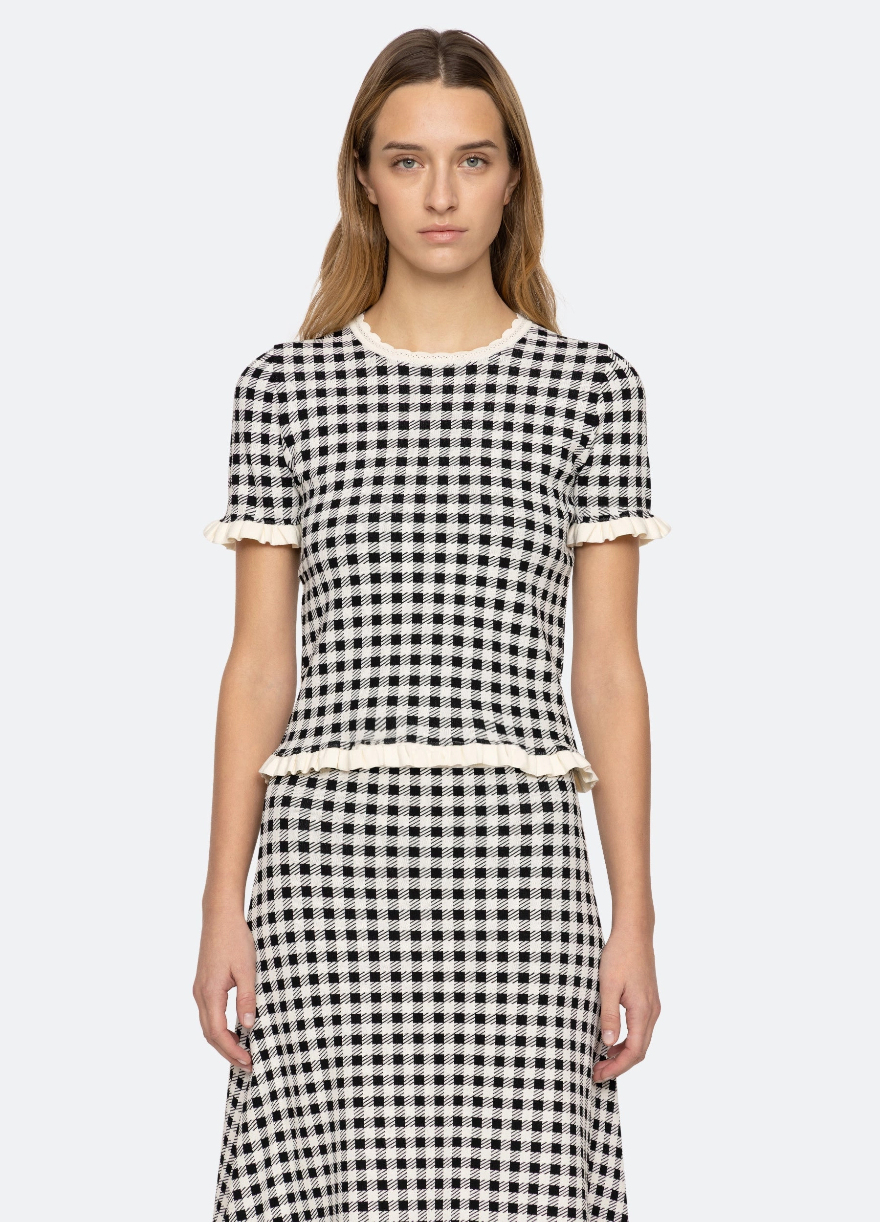 Saige Top DurableDoubleLayeredHem AntiBacterial Coating