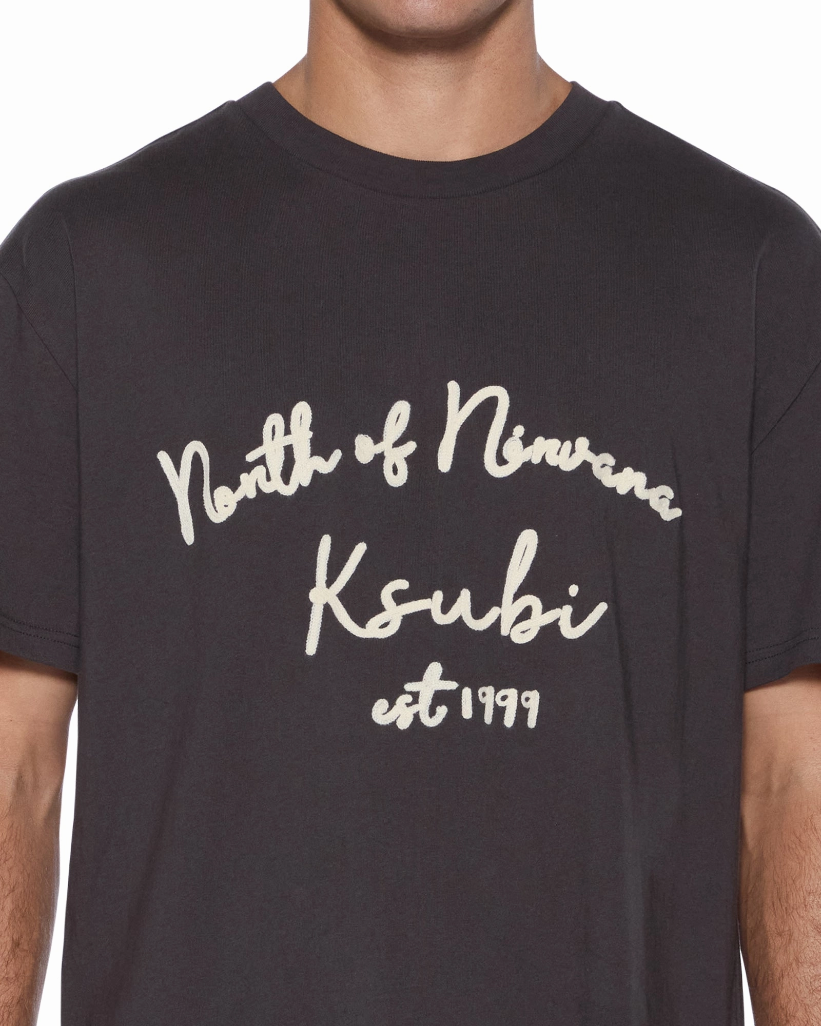 Versatile Wear SALUD BIGGIE SS TEE FADED BLACK