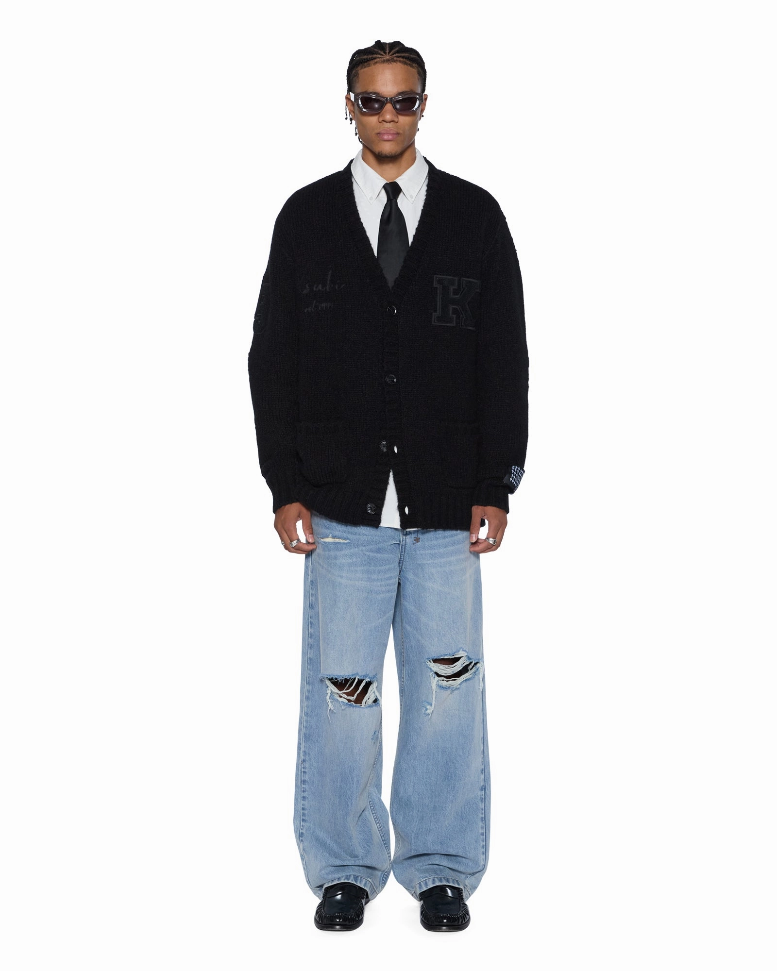 SALUD CARDIGAN JET BLACK QuickDry Technology