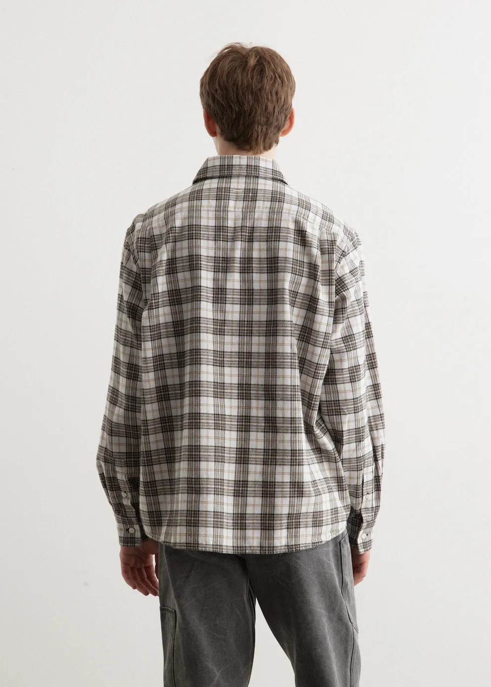 Sarlie Long Sleeve Dry Flannel Check Shirt