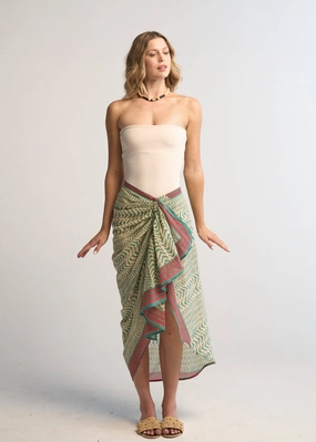 flared silhouette Savina Pareo Skirt
