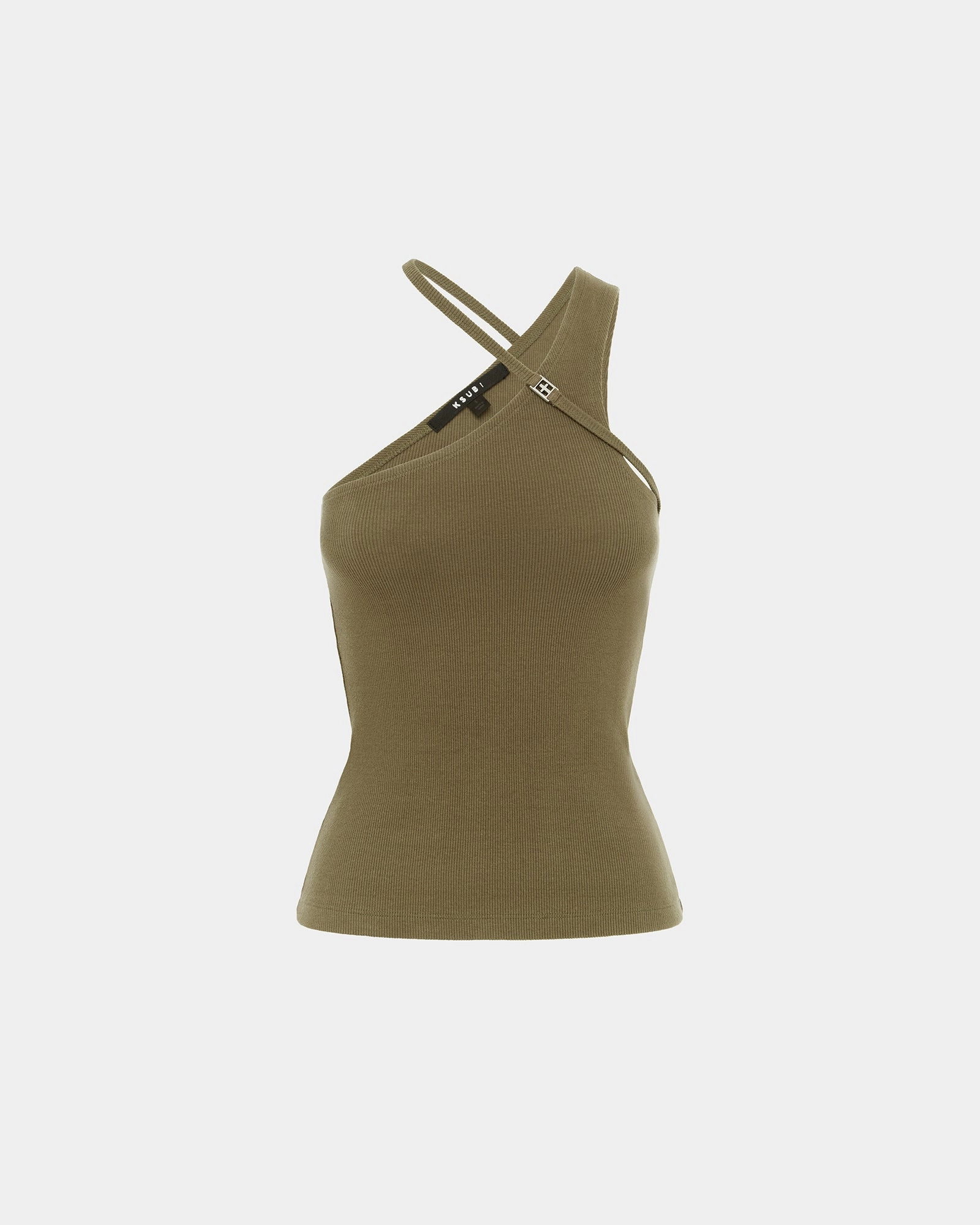Comfy Vibes Layering Comfort SCORE TANK KHAKI Comfy Style