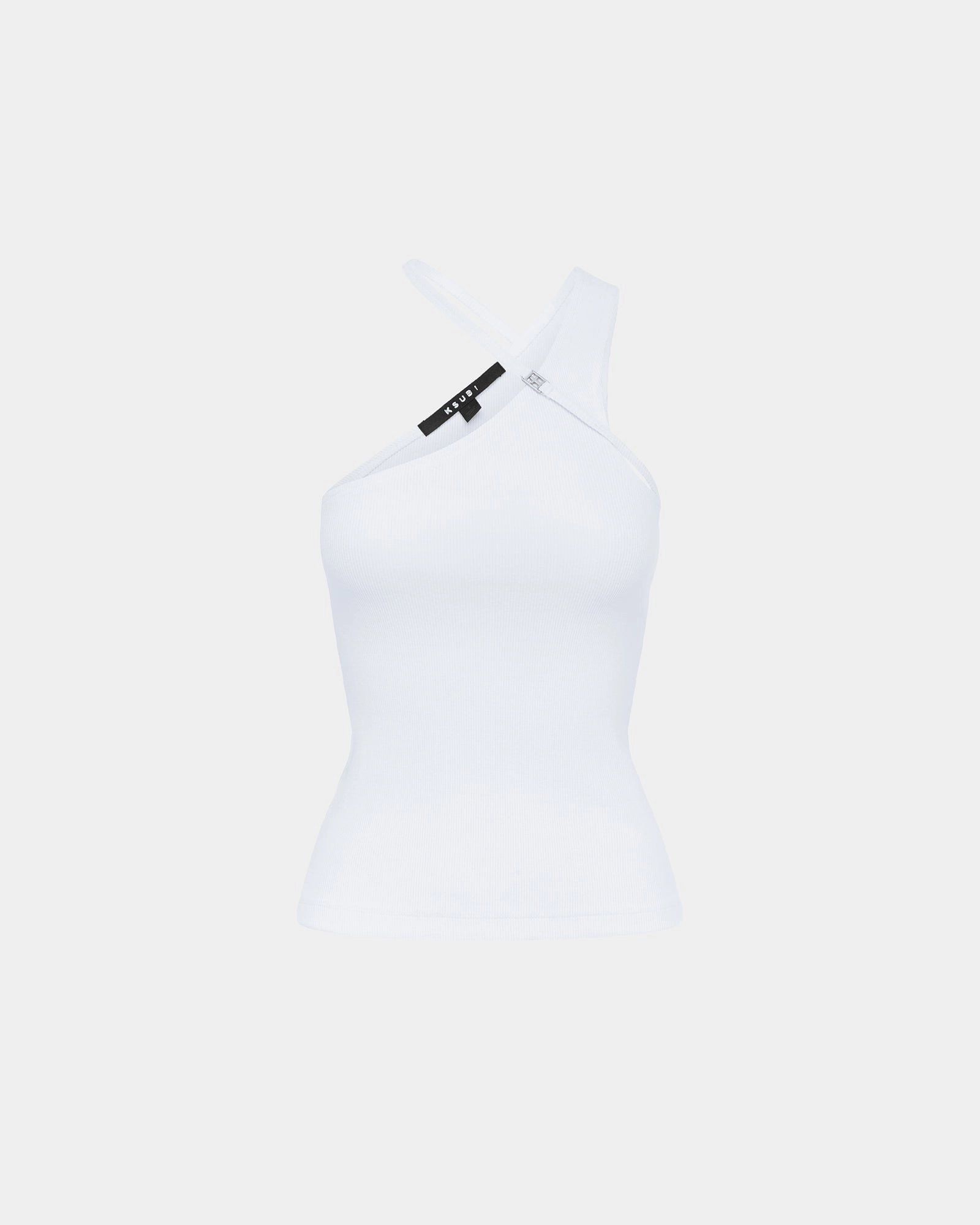Quick Dry Comfort Non Fading Material SCORE TANK WHITE Vibrant Colors