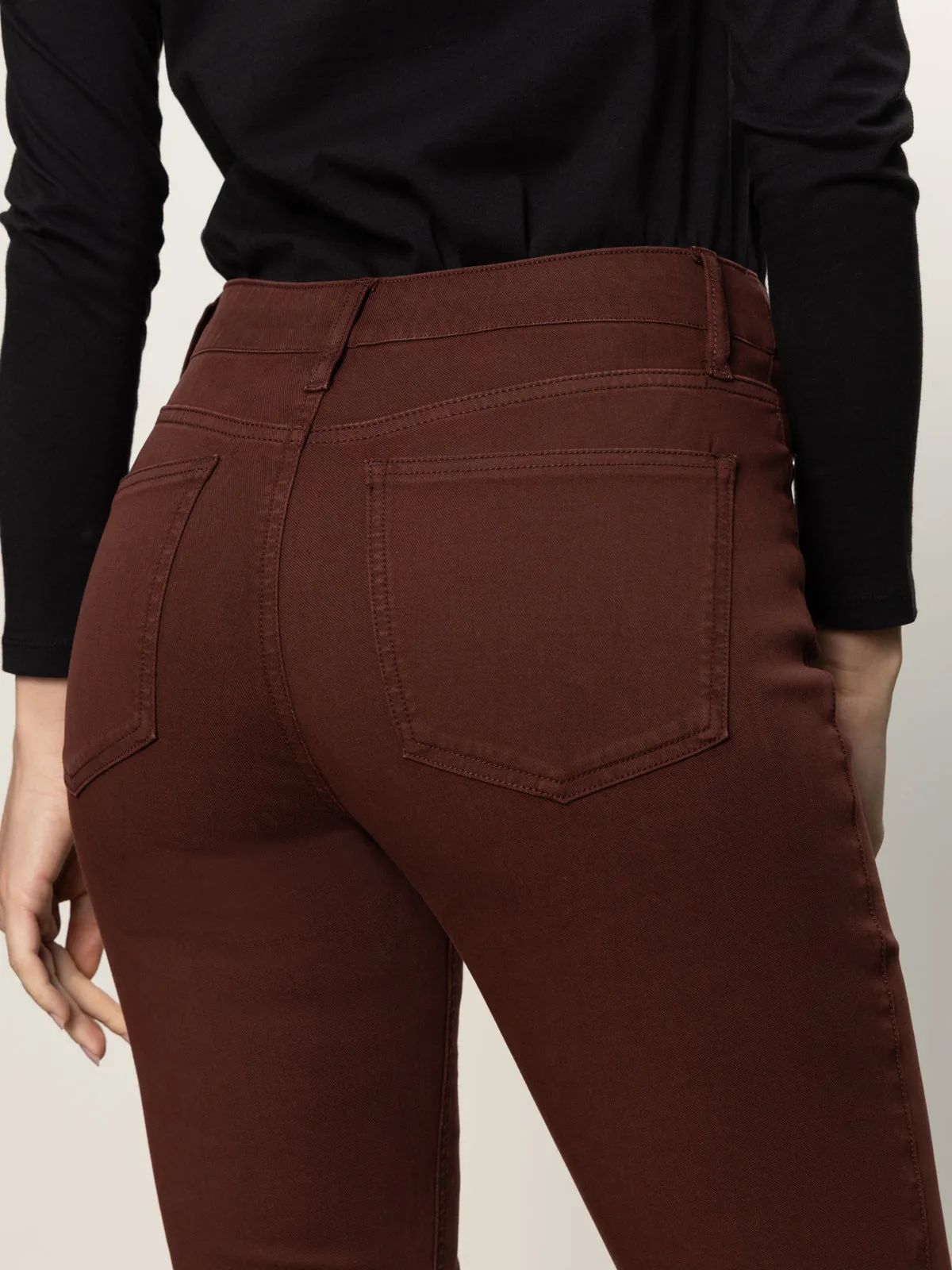 MidweightJersey Sculpted Brook Bootcut Pant Chicory