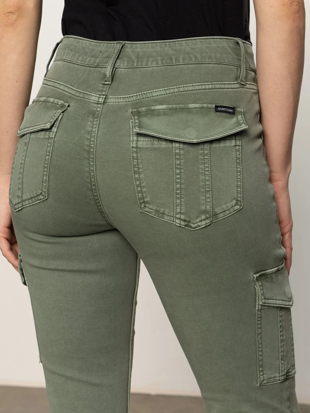 Sculpted Hayden Bootcut Pant Dark Spruce Ripstop Reinforcement